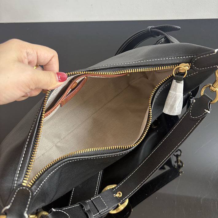 コーチ バッグ アウトレット COACH ジュリエットショルダーバッグ25・キルティング ブラック CDZ65 B4/BK コーチ バッグ 斜 めがけ 人気 - 画像 (3)