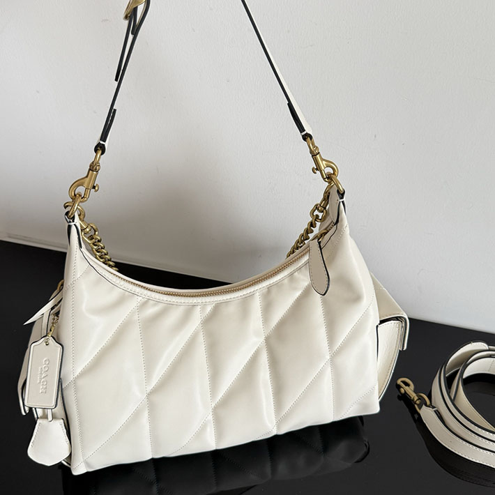 コーチ バッグ アウトレット COACH ポケットジュリエットバッグ30・キルティング チョーク CDZ71 IMCHK レディース コーチ バッグ - 画像 (8)