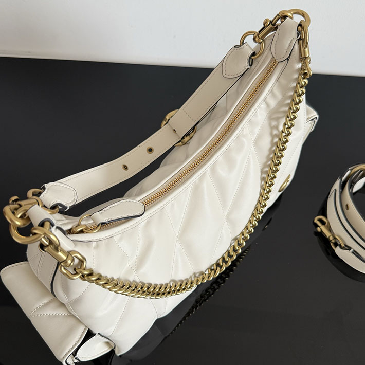 コーチ バッグ アウトレット COACH ポケットジュリエットバッグ30・キルティング チョーク CDZ71 IMCHK レディース コーチ バッグ - 画像 (5)