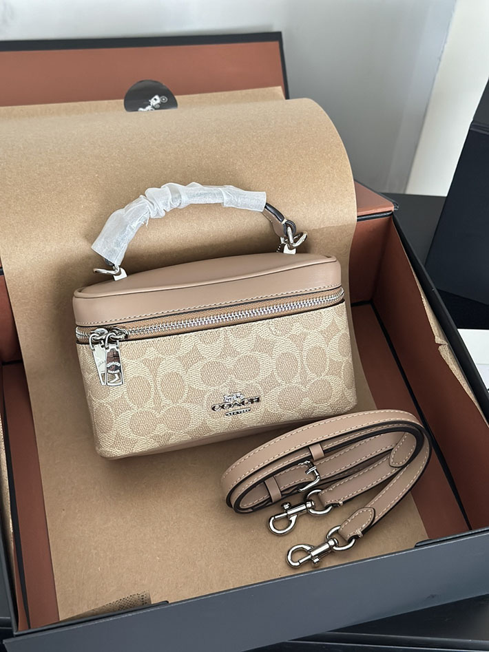 コーチ バッグ アウトレット COACH レイナー クロスボディ バッグ 18・シグネチャー キャンバス サンド/トープ 2633395 コーチ クロスボディ アウトレット - 画像 (9)
