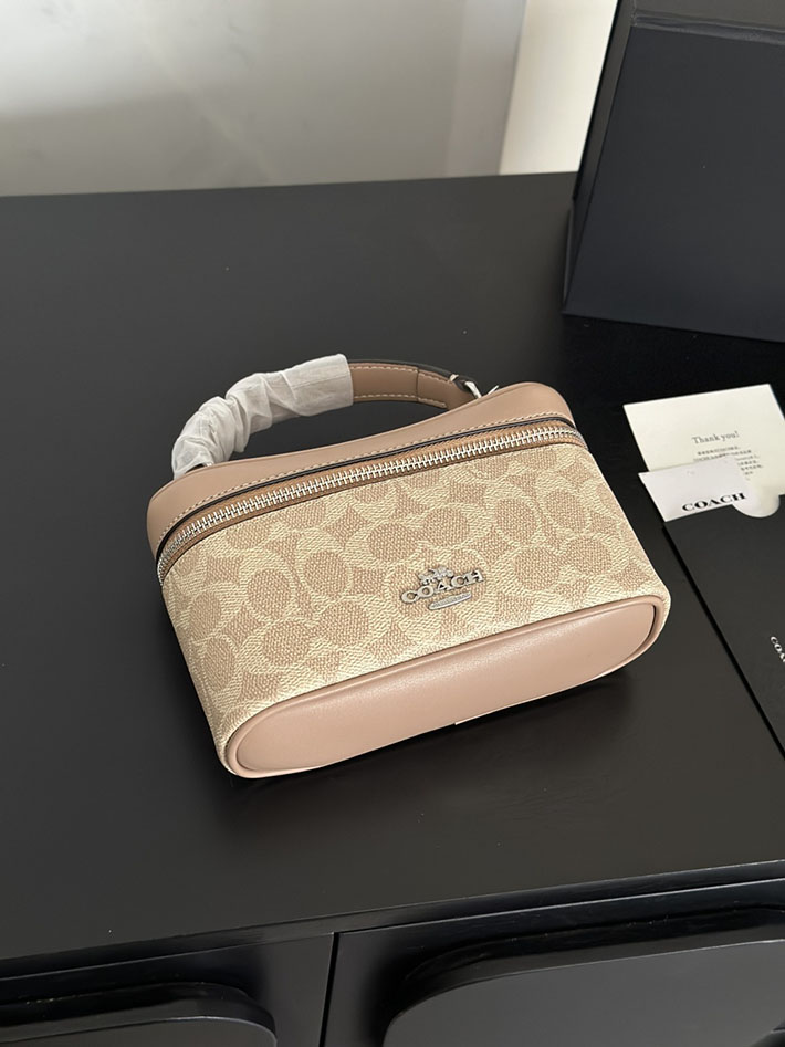 コーチ バッグ アウトレット COACH レイナー クロスボディ バッグ 18・シグネチャー キャンバス サンド/トープ 2633395 コーチ クロスボディ アウトレット - 画像 (5)