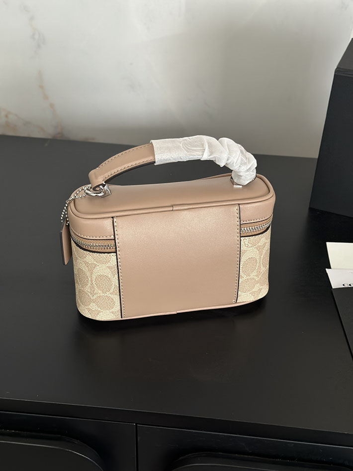 コーチ バッグ アウトレット COACH レイナー クロスボディ バッグ 18・シグネチャー キャンバス サンド/トープ 2633395 コーチ クロスボディ アウトレット - 画像 (4)