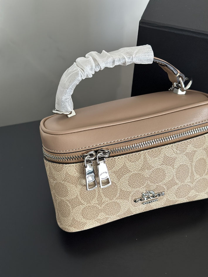 コーチ バッグ アウトレット COACH レイナー クロスボディ バッグ 18・シグネチャー キャンバス サンド/トープ 2633395 コーチ クロスボディ アウトレット - 画像 (2)