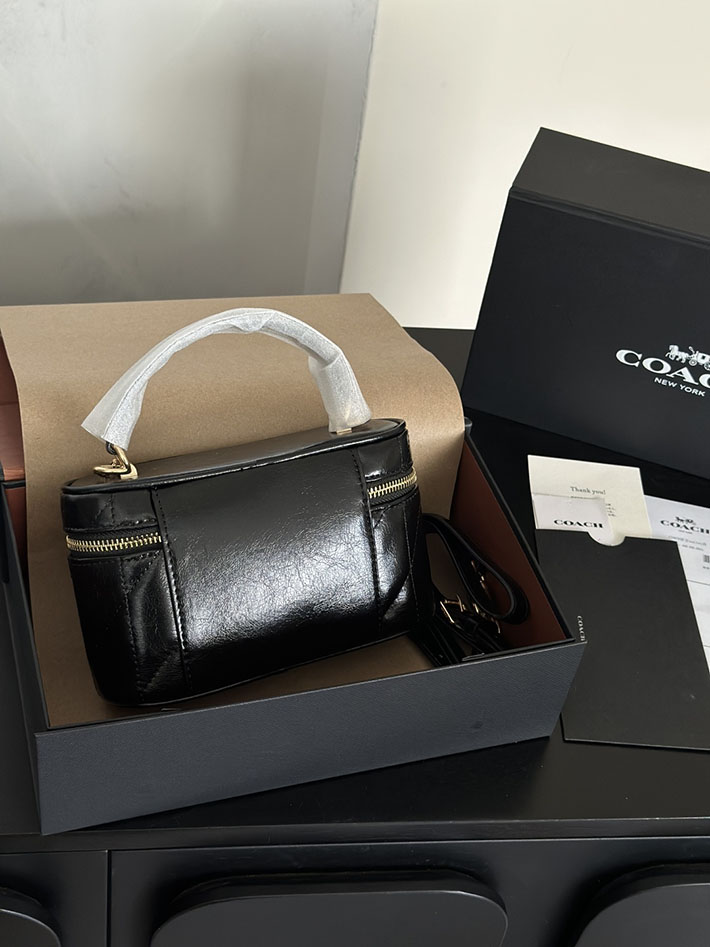 コーチ バッグ アウトレット COACH レイナー クロスボディ バッグ 18・シグネチャー キャンバス ブラック 2633399 コーチ ボディバッグ アウトレット - 画像 (8)