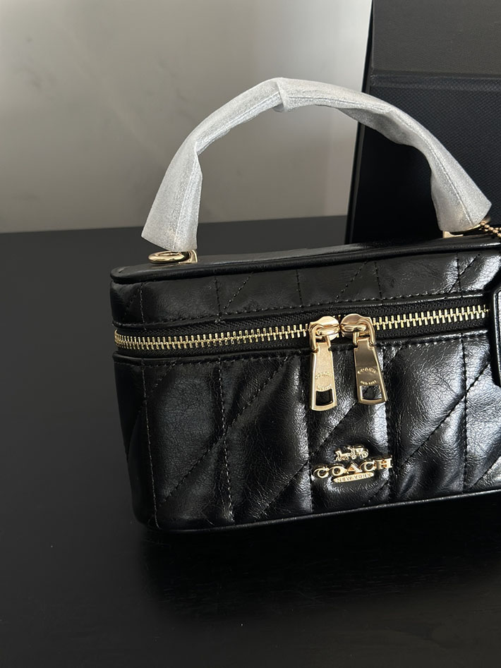 コーチ バッグ アウトレット COACH レイナー クロスボディ バッグ 18・シグネチャー キャンバス ブラック 2633399 コーチ ボディバッグ アウトレット - 画像 (4)