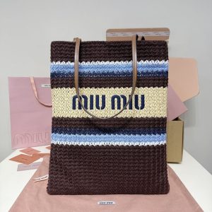Miumiu トートバッグ A4