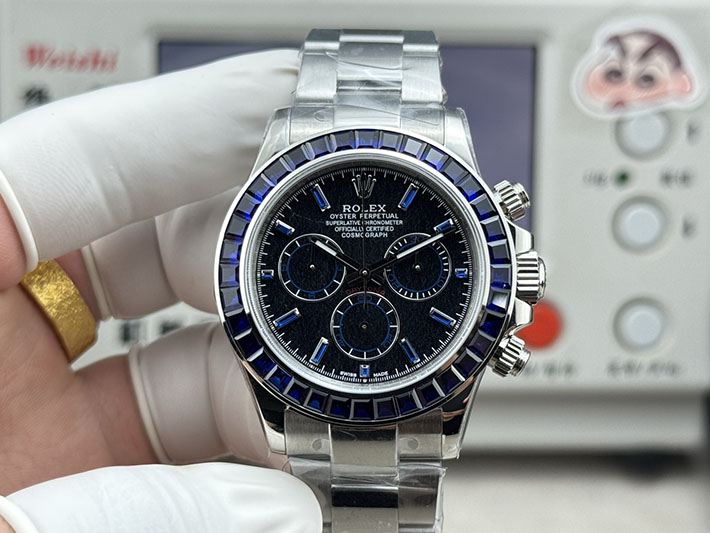 最高級ロレックススーパーコピー ROLEX コスモグラフ デイトナ ホワイトゴールド ブルーサファイヤ 126599TSA ロレックス デイトナ 価格 - 画像 (9)