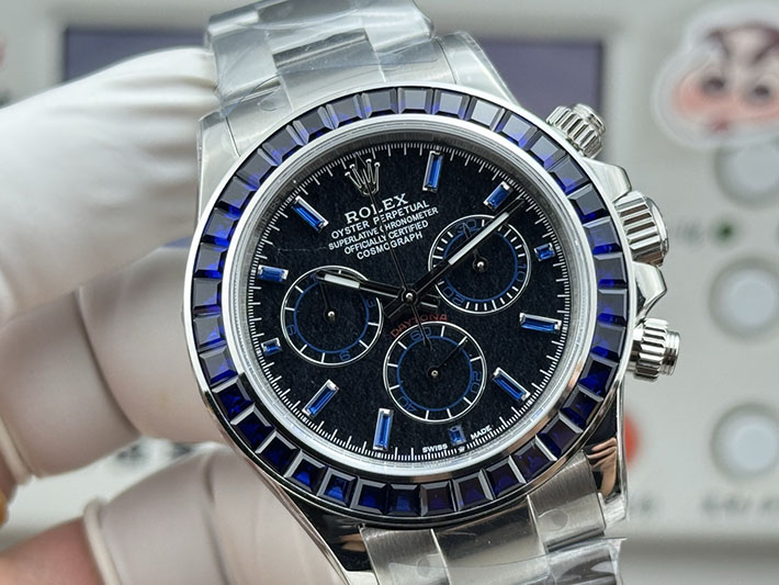 最高級ロレックススーパーコピー ROLEX コスモグラフ デイトナ ホワイトゴールド ブルーサファイヤ 126599TSA ロレックス デイトナ 価格 - 画像 (7)