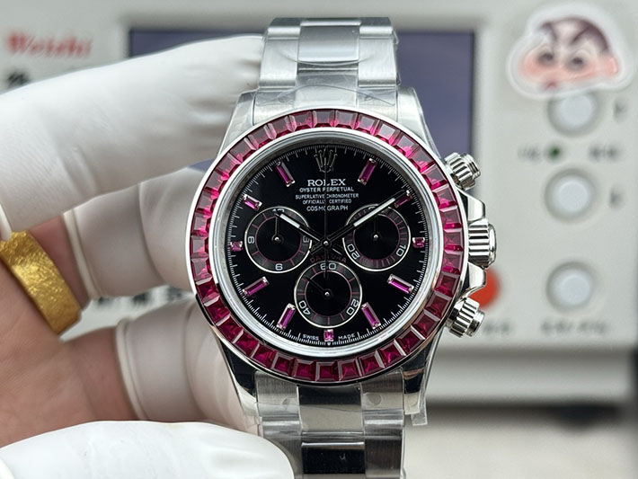 最高級ロレックススーパーコピー ROLEX コスモグラフ デイトナ ホワイトゴールド カスタムモデル 2632410 ロレックス デイトナ 新作 - 画像 (9)