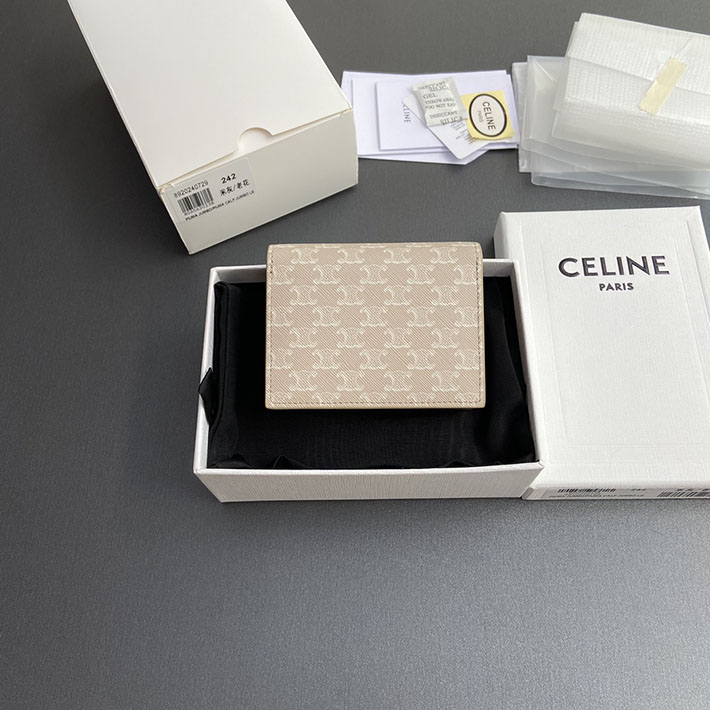 最高級セリーヌスーパーコピー CELINE 10E242BZ9 カードケース ビジネスカードホルダー トリオンフ キャンバス 2633419 セリーヌ カードケース 財布代わり - 画像 (9)