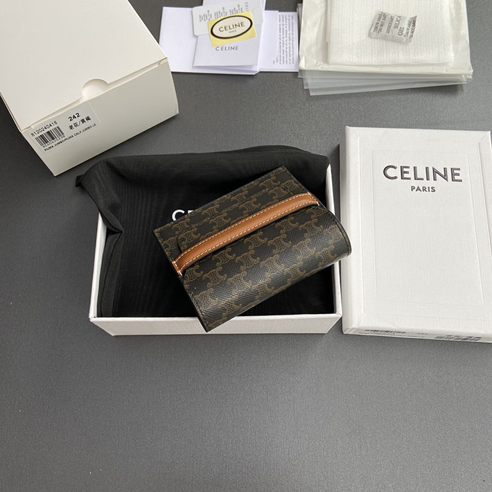 最高級セリーヌスーパーコピー CELINE カードケース ビジネスカードホルダー トリオンフ キャンバス タン 10E242BZ9.04LU セリーヌ カードケース アウトレット - 画像 (7)