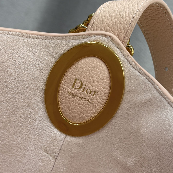 最高級ディオールスーパーコピー Dior Médaillon バケットバッグ ミディアム キャラメルベージュ M1532QUQW_M52U ディオール バッグ 新作 - 画像 (2)