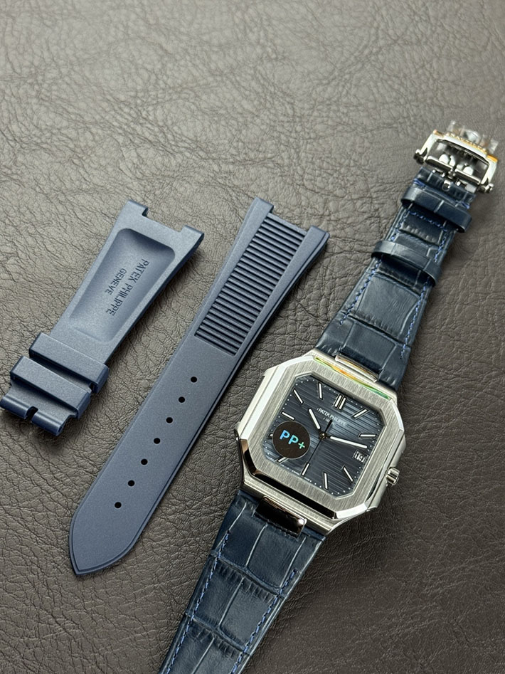 最高級パテックフィリップスーパーコピー PATEK PHILIPPE キュビタス 新作 ホワイトゴールド ブルー 2632439 パテック フィリップ キュビタス 定価 - 画像 (3)