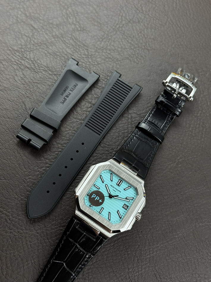 最高級パテックフィリップスーパーコピー PATEK PHILIPPE キュビタス 新作 ホワイトゴールド スカイブルー 2632441 パテック フィリップ キュビタス 芸能人 - 画像 (2)