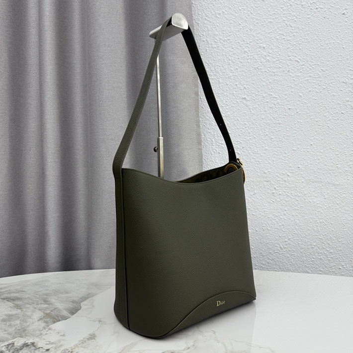 最高級ディオールスーパーコピー Dior Médaillon バケットバッグ ミディアム カーキ M1532QUQW_M98H ディオール バッグ ショルダー - 画像 (9)