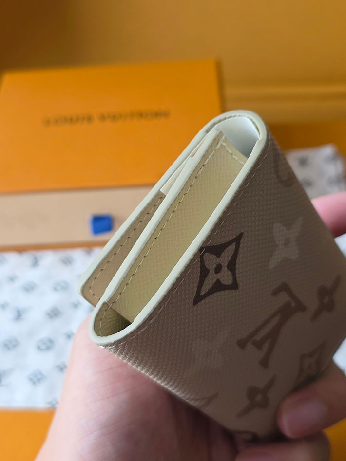 ルイヴィトン カードケース 販売店舗 lv カードケース アンヴェロップ・カルト ドゥ ヴィジット サンドベージュ M27053 ルイヴィトン カード ケース 新作 - 画像 (6)