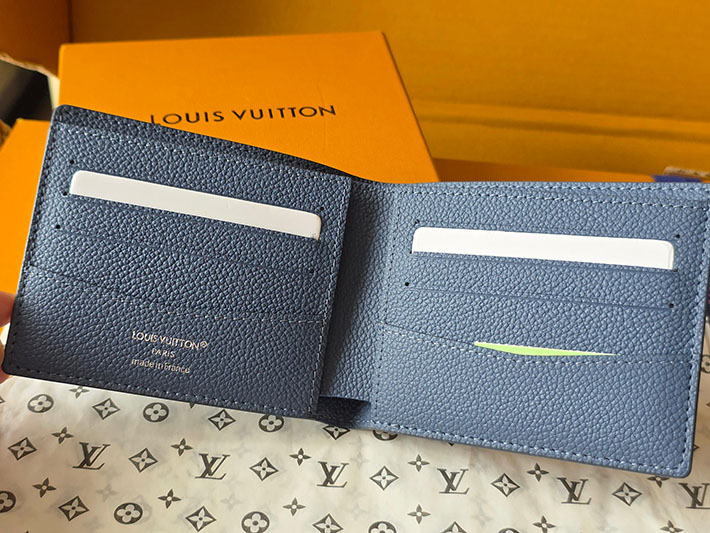 ルイヴィトン販売店舗 財布 レディース Louis Vuitton ポルトフォイユ・スレンダー インディゴブルー M28591 ルイヴィトン 財布 新作 2026 - 画像 (6)