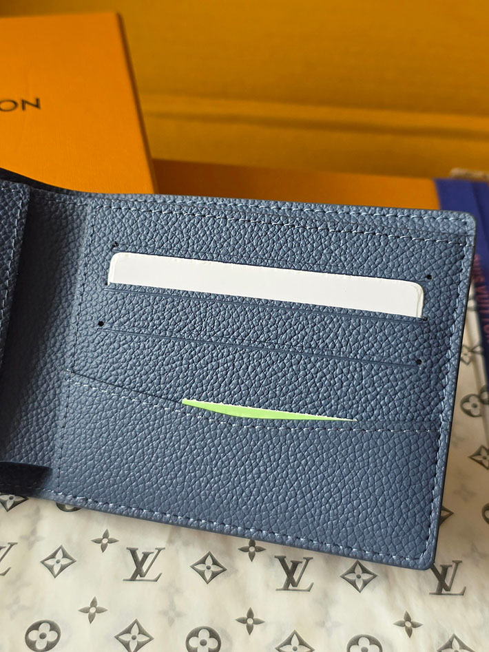 ルイヴィトン販売店舗 財布 レディース Louis Vuitton ポルトフォイユ・スレンダー インディゴブルー M28591 ルイヴィトン 財布 新作 2026 - 画像 (5)