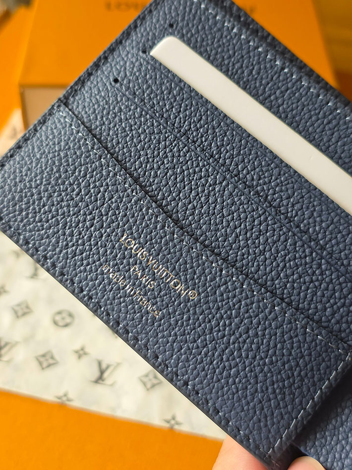 ルイヴィトン販売店舗 財布 レディース Louis Vuitton ポルトフォイユ・スレンダー インディゴブルー M28591 ルイヴィトン 財布 新作 2026 - 画像 (4)