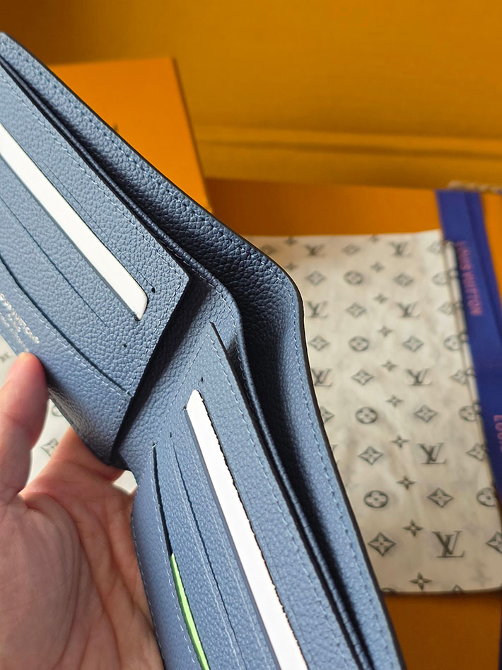 ルイヴィトン販売店舗 財布 レディース Louis Vuitton ポルトフォイユ・スレンダー インディゴブルー M28591 ルイヴィトン 財布 新作 2026 - 画像 (3)