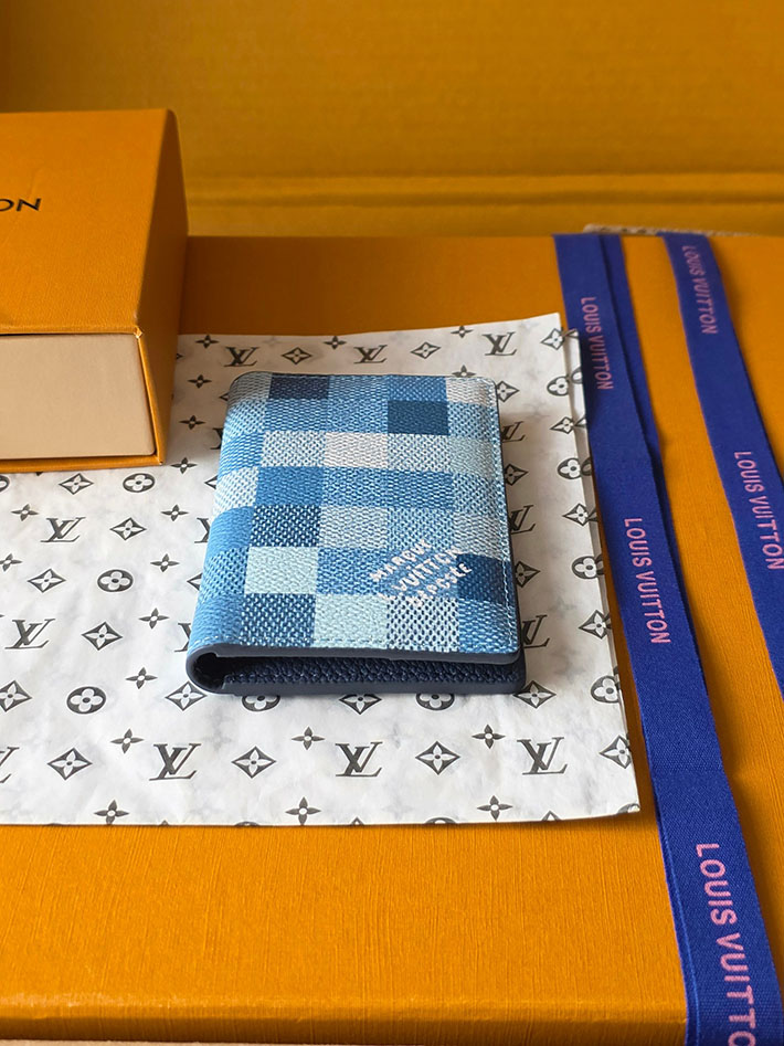 ルイヴィトン カードケース 販売店舗 lv カードケース オーガナイザー・ドゥ ポッシュ インディゴブルー M28609 ルイヴィトン カードケース 人気 - 画像 (8)