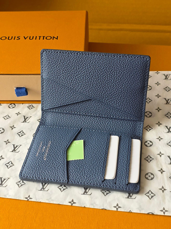 ルイヴィトン カードケース 販売店舗 lv カードケース オーガナイザー・ドゥ ポッシュ インディゴブルー M28609 ルイヴィトン カードケース 人気 - 画像 (6)