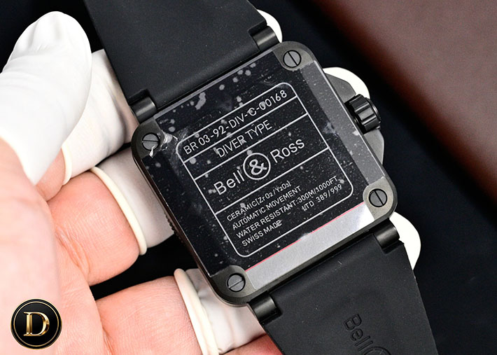 最高級ベル&ロススーパーコピー Bell&Ross BR 03 ダイバー ブラック マット セラミック BR03A-D-BL-CE/SRB ベルロス 新作 2026 - 画像 (4)