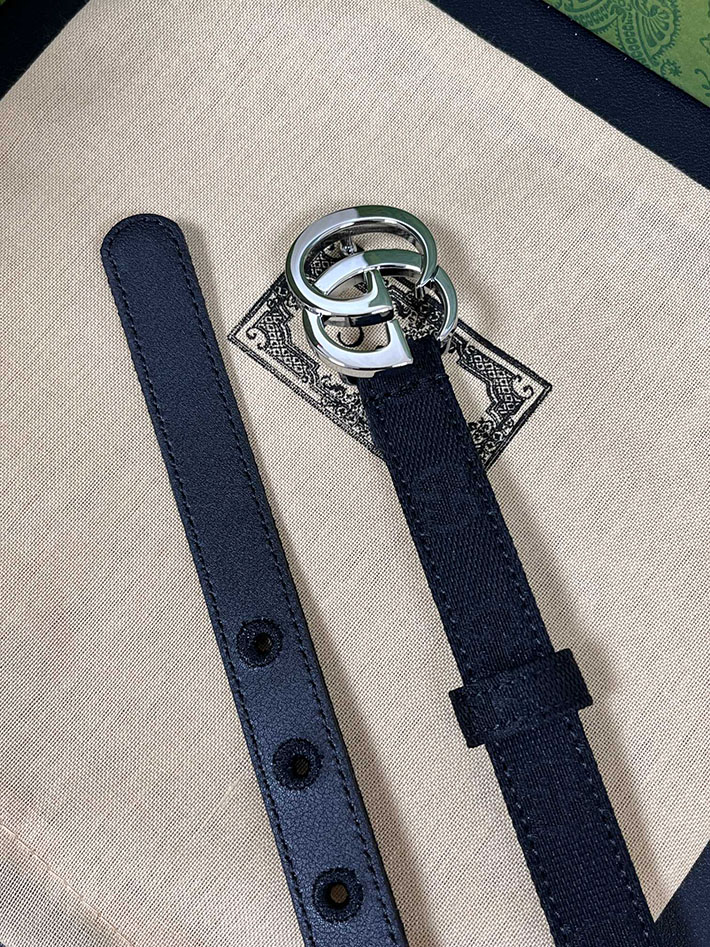 グッチ直営アウトレット店 Gucci インターロッキングG バックル付き ベルト 2026年春夏 新作 2632510 グッチ ベルト レディース アウトレット - 画像 (3)