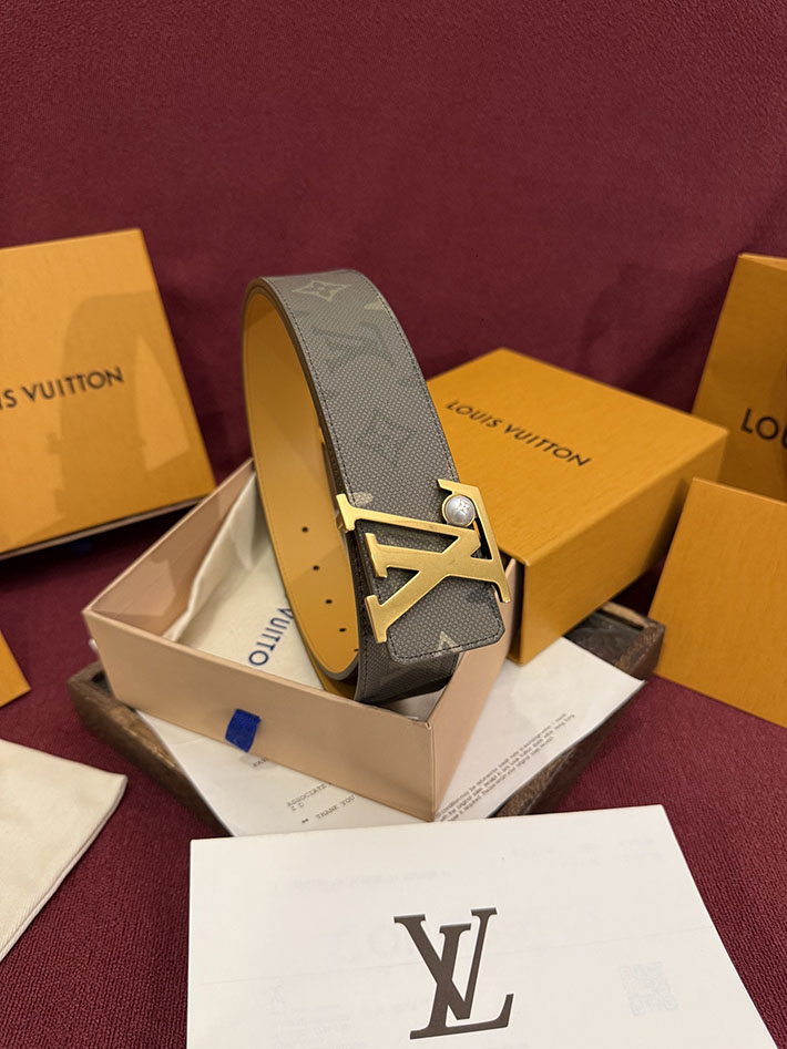 ルイヴィトンベルト激安販売 LV 2026年春夏 新作 ベルト・LV イニシャル 40MM リバーシブル 2632514 ヴィトン ベルト メンズ - 画像 (3)