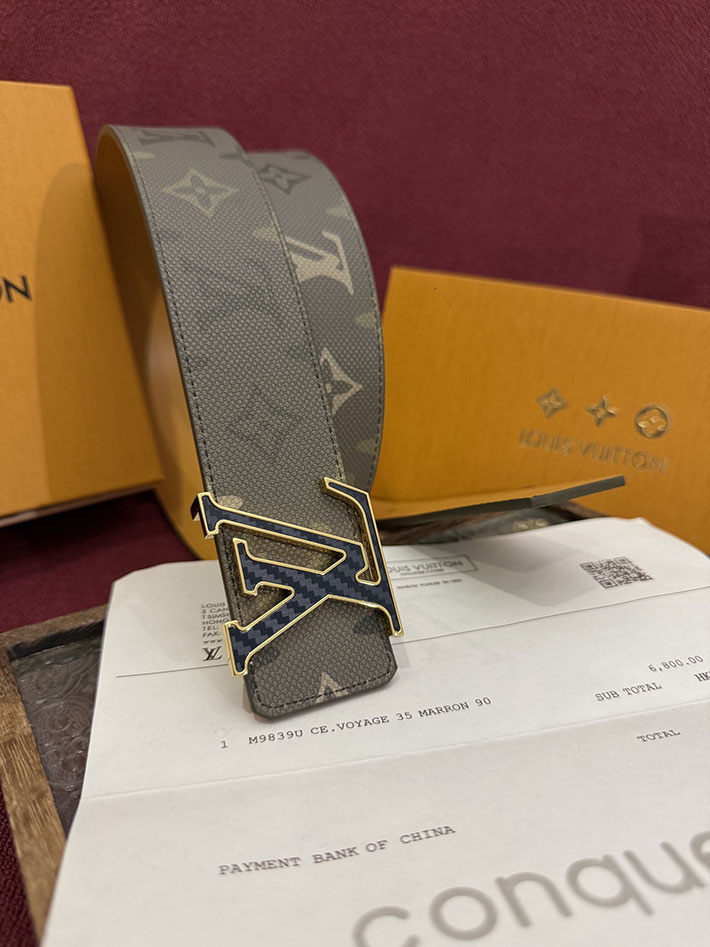 ルイヴィトンベルト激安販売 LV 2026年春夏 新作 ベルト・LV イニシャル 40MM リバーシブル 2632517 ルイヴィトン ベルト 交換 - 画像 (7)