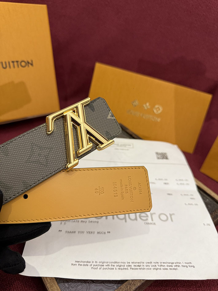 ルイヴィトンベルト激安販売 LV 2026年春夏 新作 ベルト・LV イニシャル 40MM リバーシブル 2632518 ルイヴィトン ベルト モノグラム - 画像 (6)