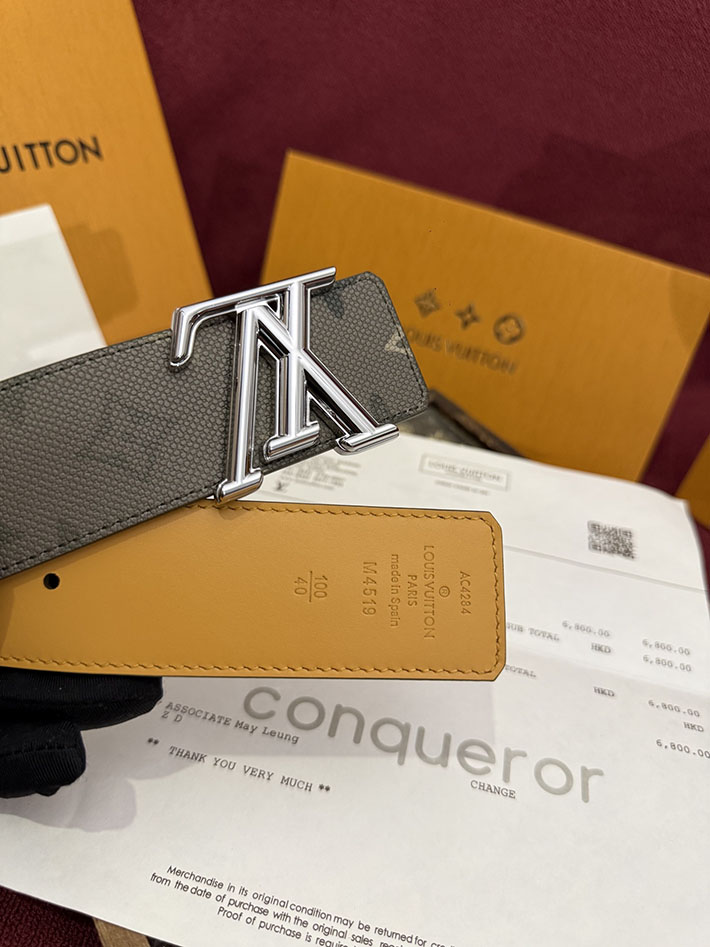 ルイヴィトンベルト激安販売 LV 2026年春夏 新作 ベルト・LV イニシャル 40MM リバーシブル 2632519 ルイヴィトン ベルト 新作 - 画像 (6)