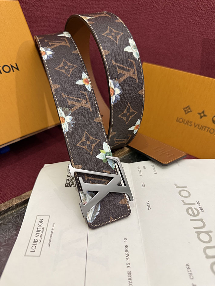ルイヴィトンベルト激安販売 LV 2026年春夏 新作 ベルト・LV イニシャル 40MM モノグラム 2632520 ルイヴィトンメンズベルト - 画像 (7)