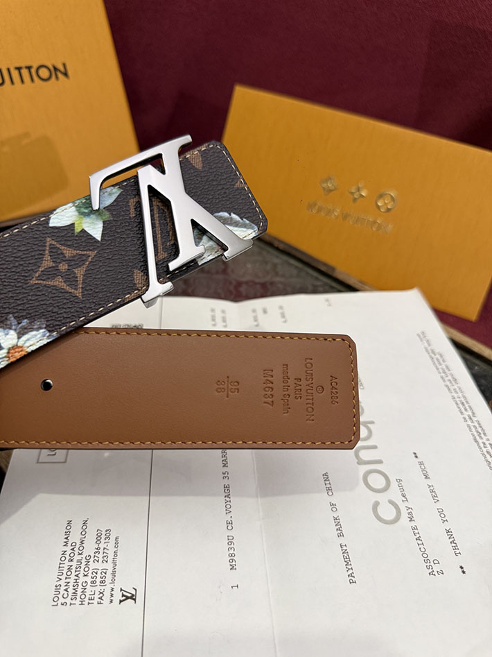 ルイヴィトンベルト激安販売 LV 2026年春夏 新作 ベルト・LV イニシャル 40MM モノグラム 2632520 ルイヴィトンメンズベルト - 画像 (6)