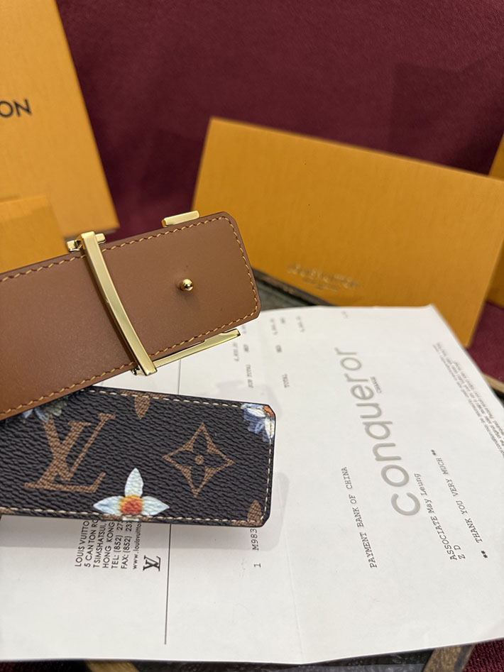 ルイヴィトンベルト激安販売 LV 2026年春夏 新作 ベルト・LV イニシャル 40MM モノグラム 2632521 ヴィトン ベルト メンズ 人気 - 画像 (5)