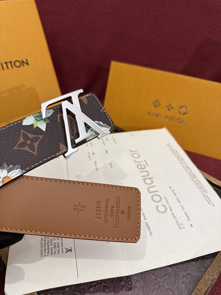 ルイヴィトンベルト激安販売 LV 2026年春夏 新作 ベルト・LV イニシャル 40MM モノグラム 2632522 ヴィトン ベルト メンズ バックル - 画像 (6)