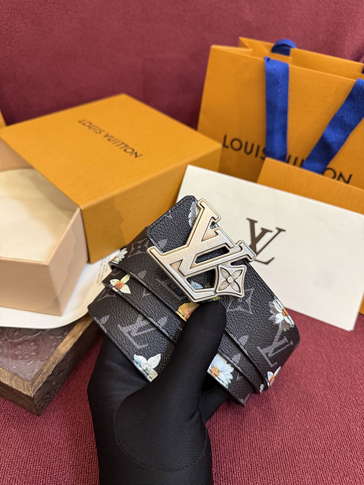 最高級ルイヴィトンスーパーコピー ベルト・LV イニシャル モノグラム・フラワー 40MM リバーシブル 2632527 ルイヴィトン ベルト スーパーコピー - 画像 (2)