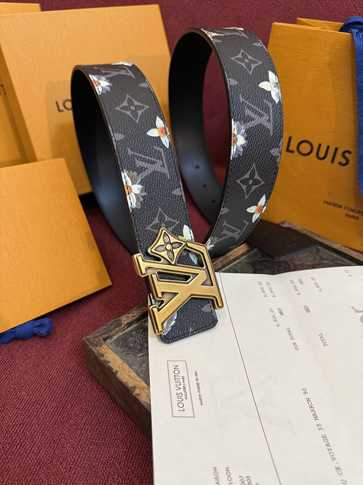 最高級ルイヴィトンスーパーコピー ベルト・LV イニシャル モノグラム・フラワー 40MM リバーシブル 2632528 ルイヴィトンコピー商品 - 画像 (6)
