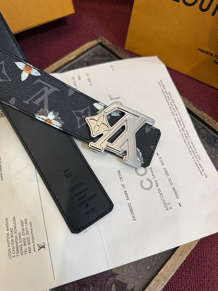 最高級ルイヴィトンスーパーコピー ベルト・LV イニシャル モノグラム・フラワー 40MM リバーシブル 2632529 ルイヴィトン ベルト アウトレット - 画像 (5)
