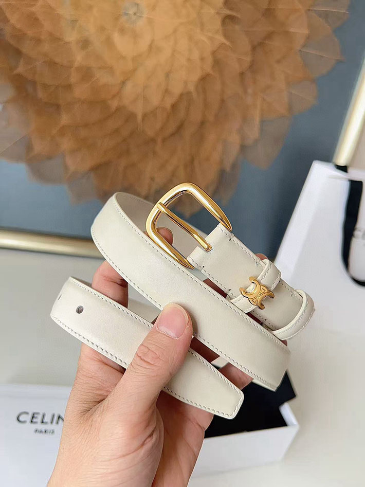 最高級セリーヌスーパーコピー CELINE ナローベルト レディース Medium 25MM ミディアム トリオンフ 2632536 セリーヌ ベルト アウトレット - 画像 (8)