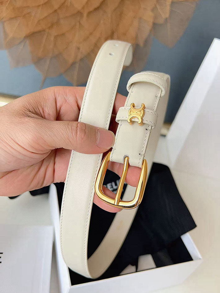 最高級セリーヌスーパーコピー CELINE ナローベルト レディース Medium 25MM ミディアム トリオンフ 2632536 セリーヌ ベルト アウトレット - 画像 (6)