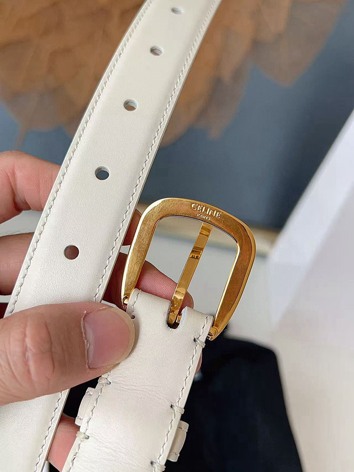 最高級セリーヌスーパーコピー CELINE ナローベルト レディース Medium 25MM ミディアム トリオンフ 2632536 セリーヌ ベルト アウトレット - 画像 (4)