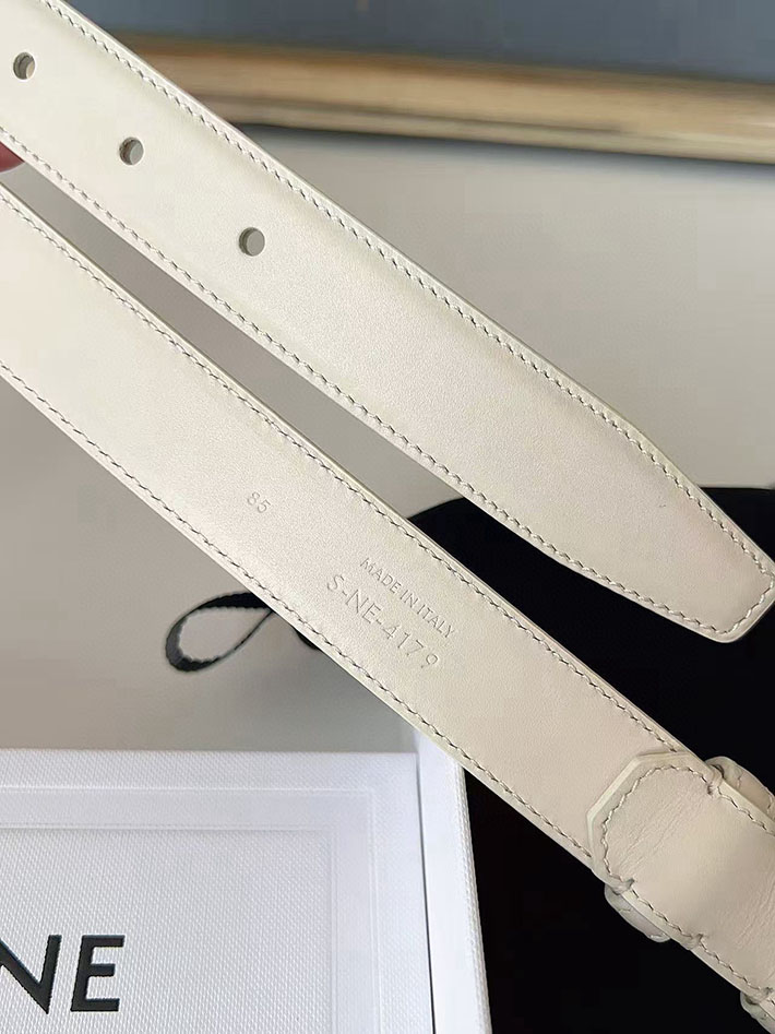最高級セリーヌスーパーコピー CELINE ナローベルト レディース Medium 25MM ミディアム トリオンフ 2632536 セリーヌ ベルト アウトレット - 画像 (3)
