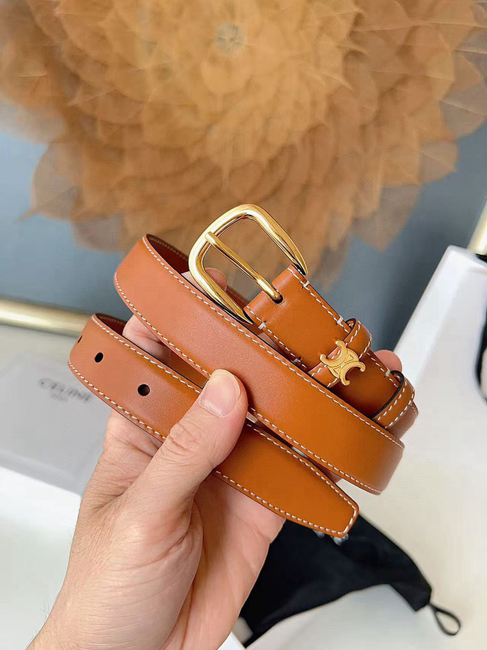 最高級セリーヌスーパーコピー CELINE ナローベルト レディース Medium 25MM ミディアム トリオンフ 2632537 セリーヌ ベルト 人気 - 画像 (8)