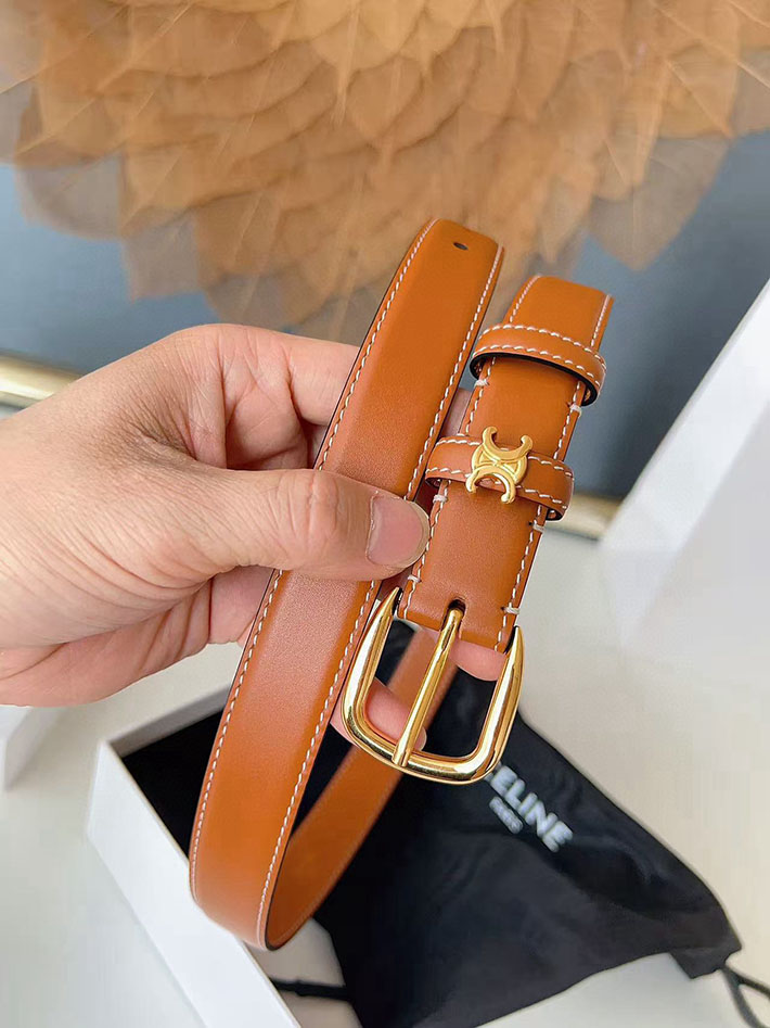 最高級セリーヌスーパーコピー CELINE ナローベルト レディース Medium 25MM ミディアム トリオンフ 2632537 セリーヌ ベルト 人気 - 画像 (6)