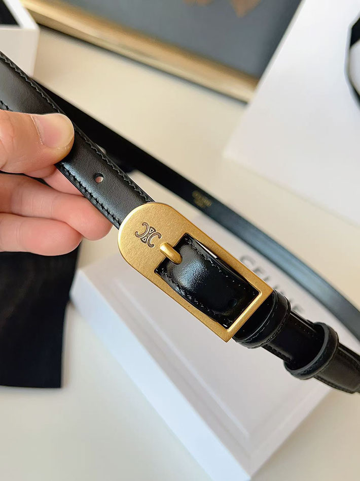 最高級セリーヌスーパーコピー CELINE ナローベルト BC-25 18MM ベルト トリヨンレザー 2632542 レディース セリーヌ ベルト - 画像 (8)