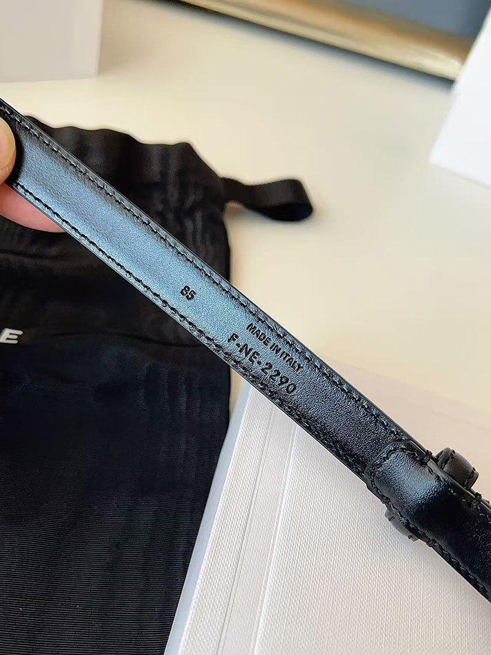 最高級セリーヌスーパーコピー CELINE ナローベルト BC-25 18MM ベルト トリヨンレザー 2632542 レディース セリーヌ ベルト - 画像 (3)