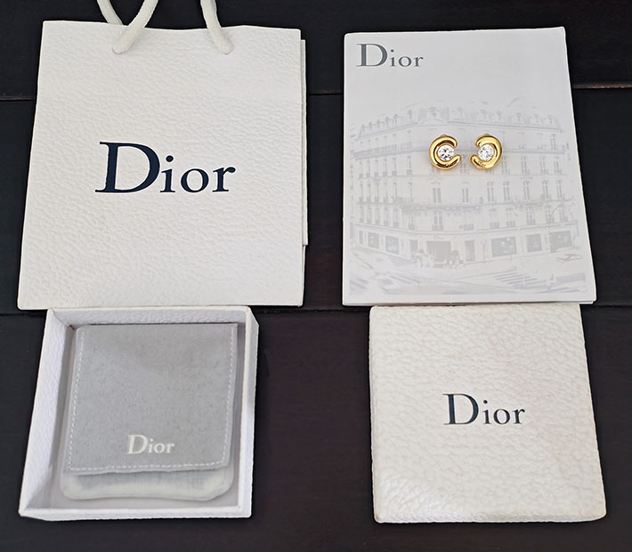 最高級ディオールスーパーコピー Dior Rocks ピアス メタル & クリスタル E4684WOMZI_D301 ディオール ピアス 安い - 画像 (4)