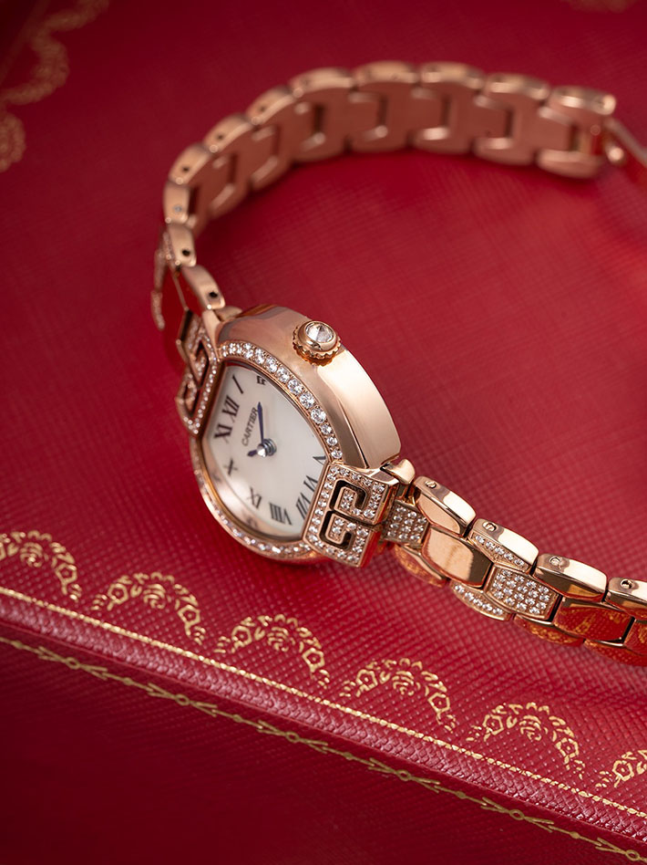 最高級カルティエスーパーコピー Cartier ヴァンドーム アレクサンドリア アンティーク ピンクゴールド 5色から選べます 2632593 カルティエ ヴァンドーム 時計 - 画像 (4)