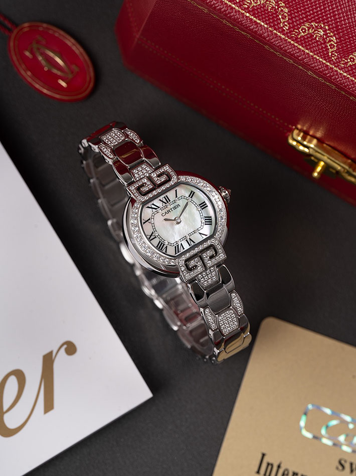 最高級カルティエスーパーコピー Cartier ヴァンドーム アレクサンドリア アンティーク ホワイトゴールド 5色から選べます 2632594 カルティエ マストヴァンドーム 定価 - 画像 (9)
